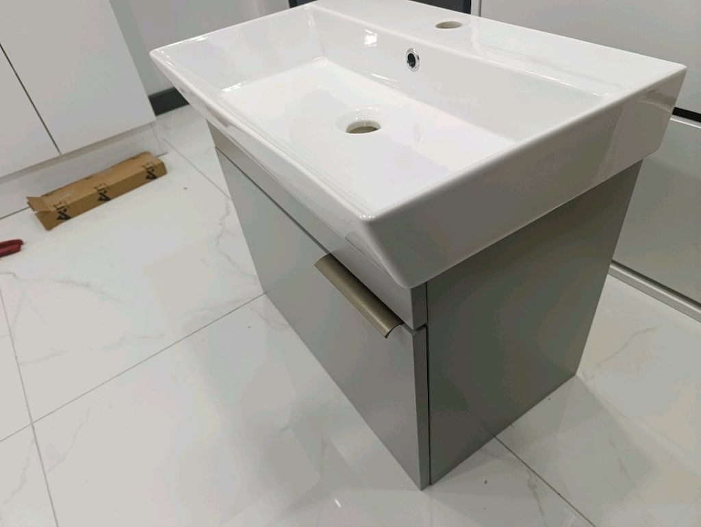 MDF Lam 59cm Aynalı Banyo dolabı - 5