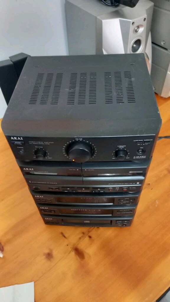 AKAI AC-MX115-T 2 katlı müzik seti amplifer - 18