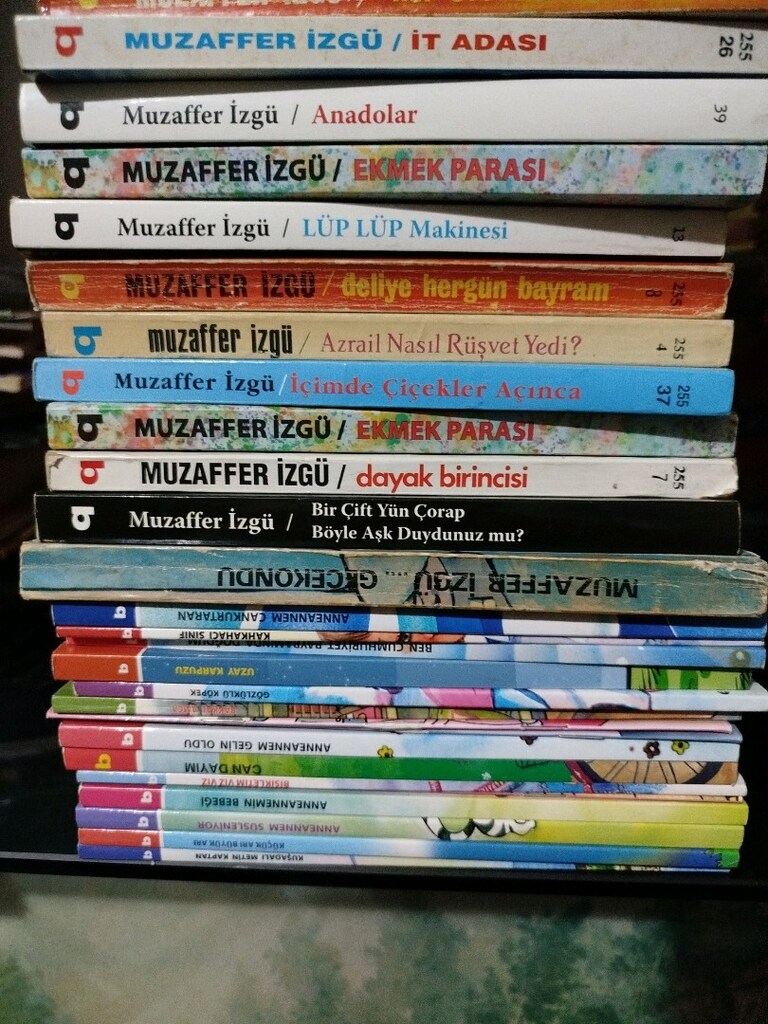 MUZAFFER İZGÜ KİTAPLARI - 7