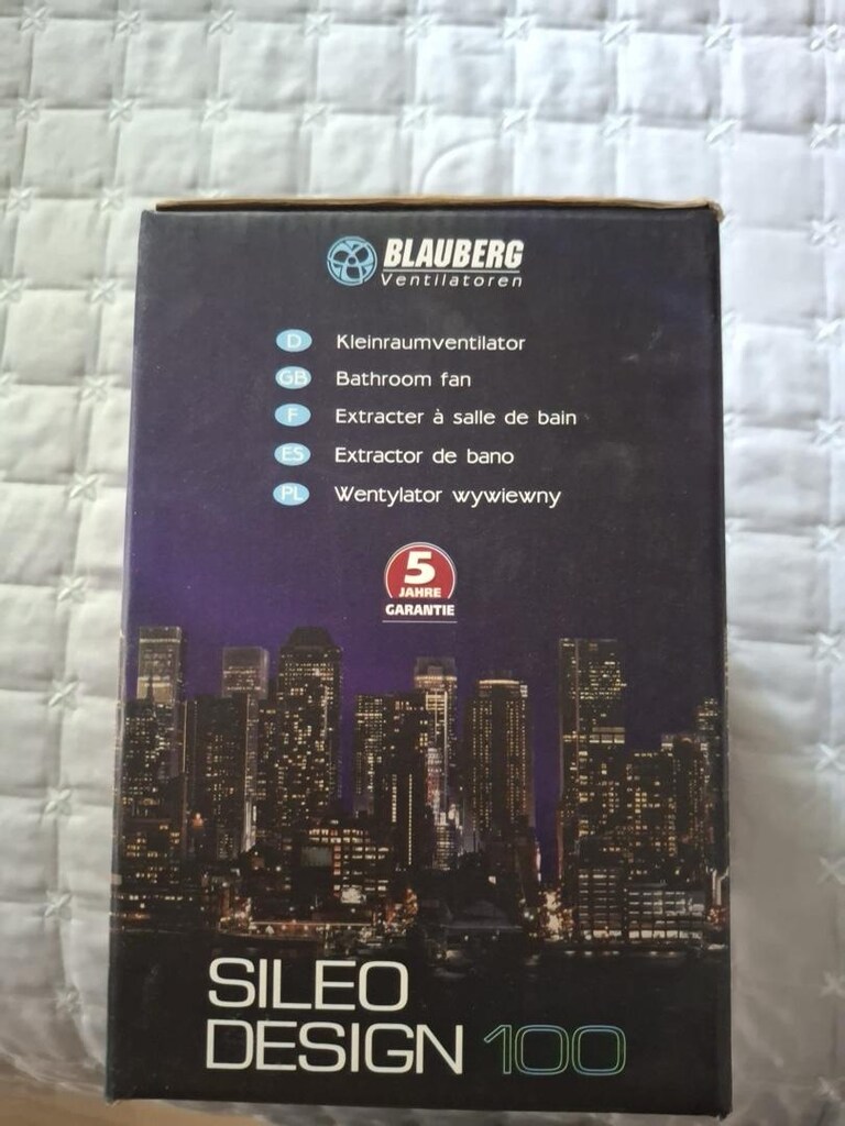 BLAUBERG SİLEO 100 SESSİZ FAN SIFIR KUTUSUNDA - 2