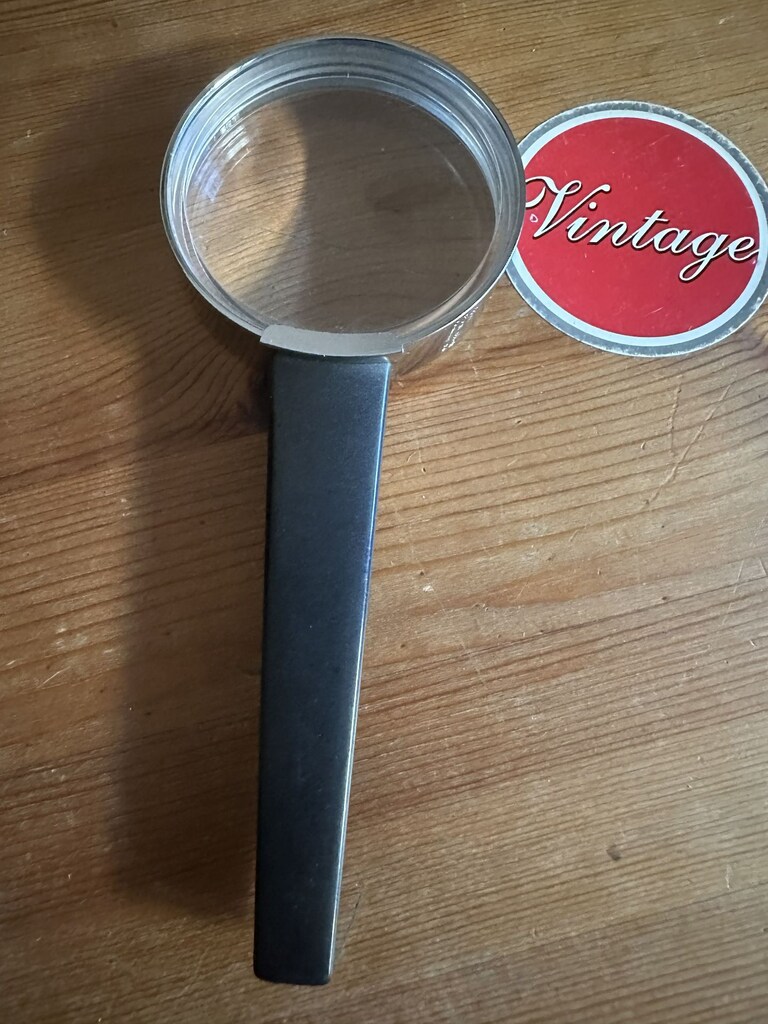 Vintage 1970'ler Eschenbach Visomed 3,5x Alman El Büyüteci - 4