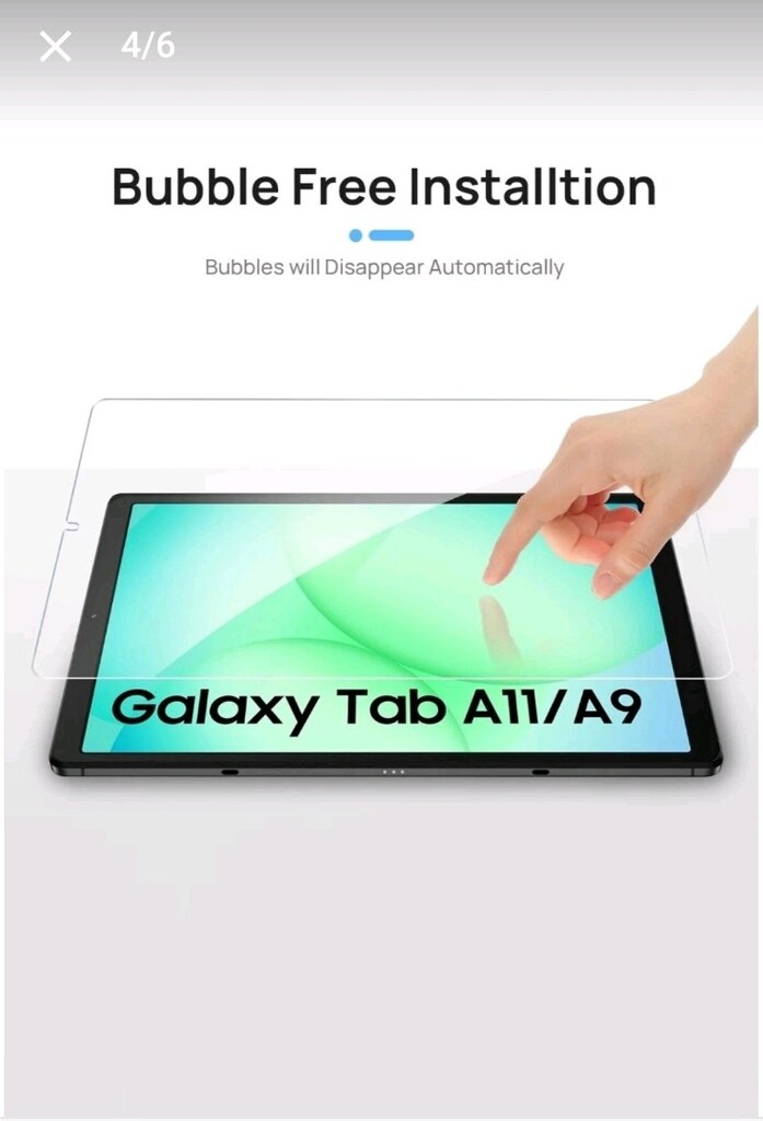 Samsung Galaxy tab A11 ve A9 tablet kılıfı+Ekran Koruyucu (sıfır) - 11