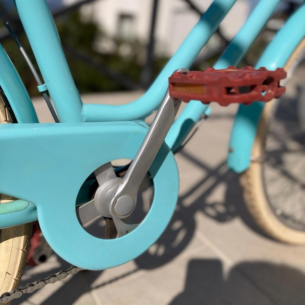 Decathlon Btwin 500 24 jant sepetli çocuk şehir bisikleti - 12