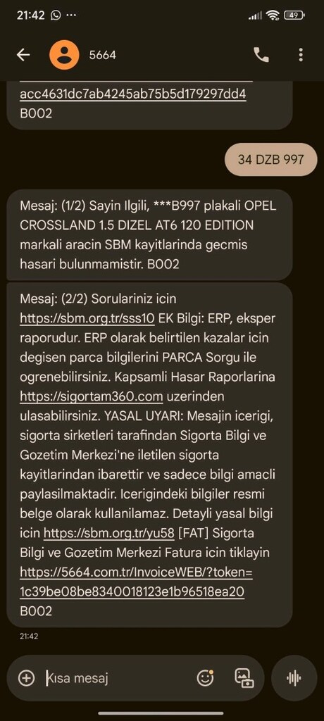 KAZASIZ - TRAMERSIZ - YETKİLİ SERVİS BAKIMLI - YENİ MUAYENELİ - 16