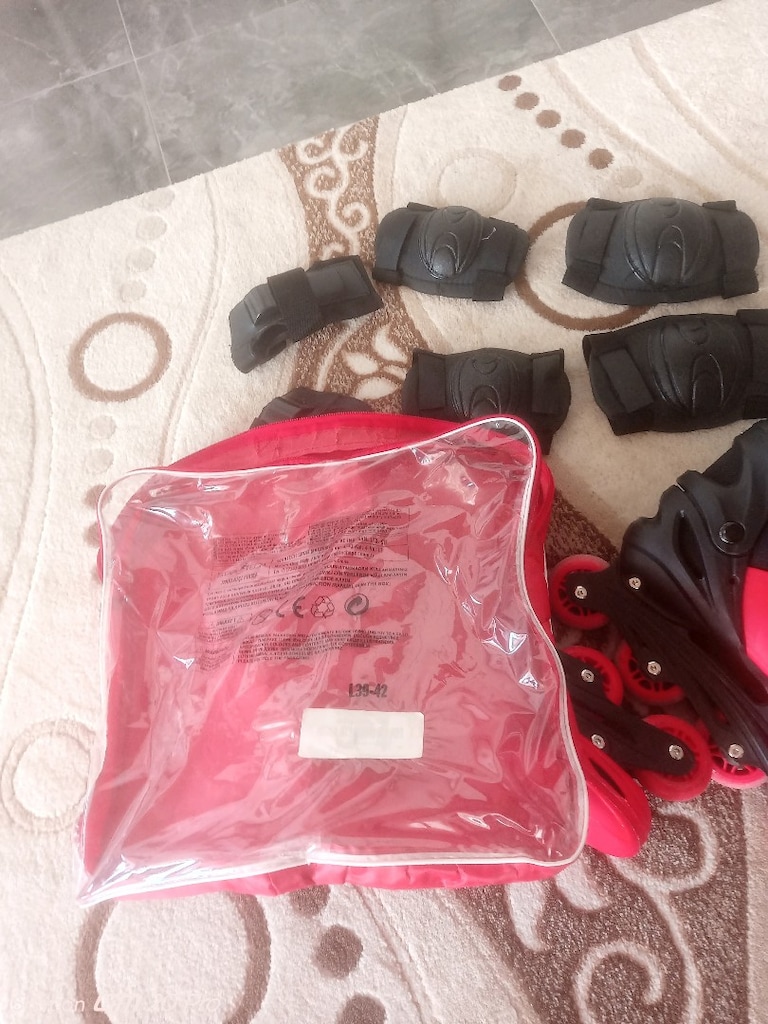 sağlam temiz paten iki kere kullanıldı 39 42 numara - 9