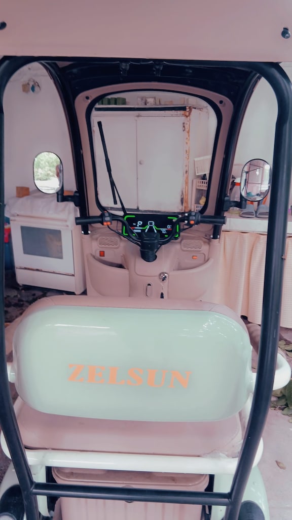 3 TEKERLEKLİ YENİ PLAKALI ZELSUN MOPED - 4