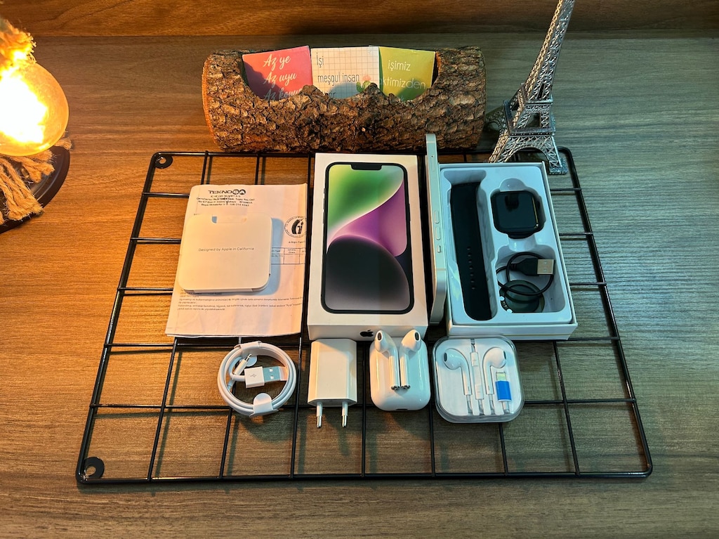 GARANTİLİ İPHONE 14 WHİTE - 7