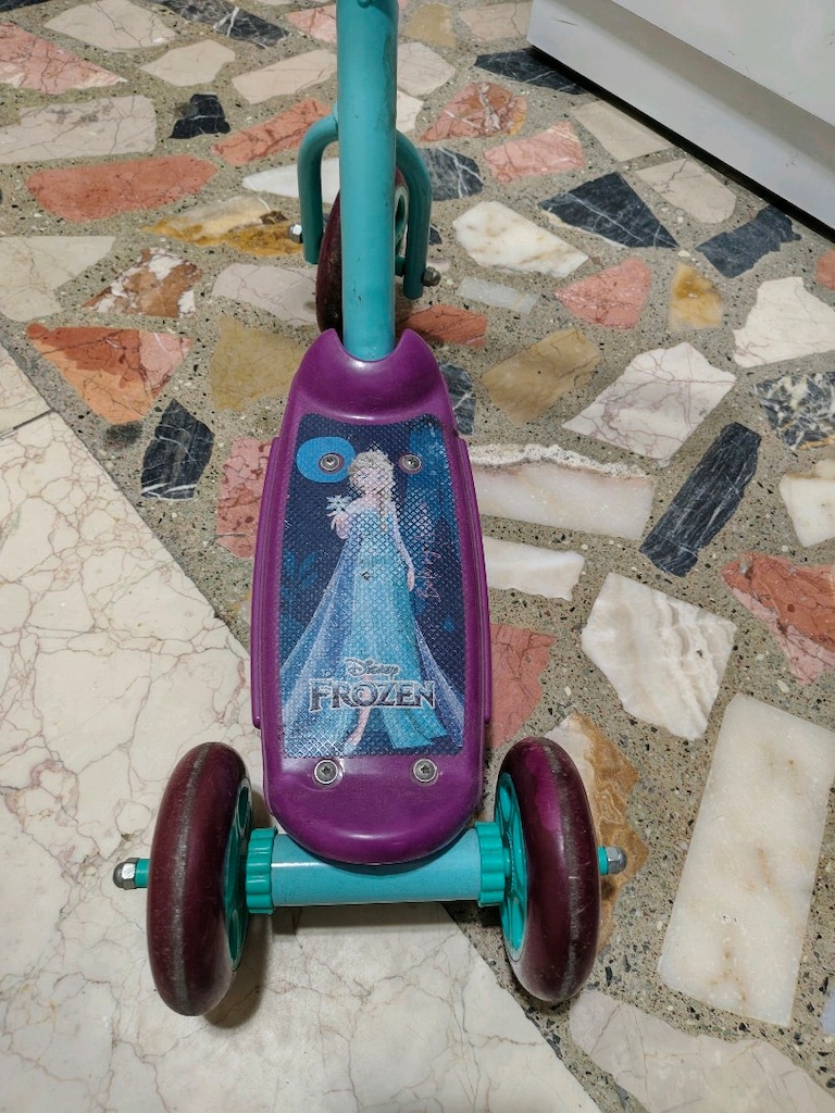 3 tekerlikli kız scooter - 4