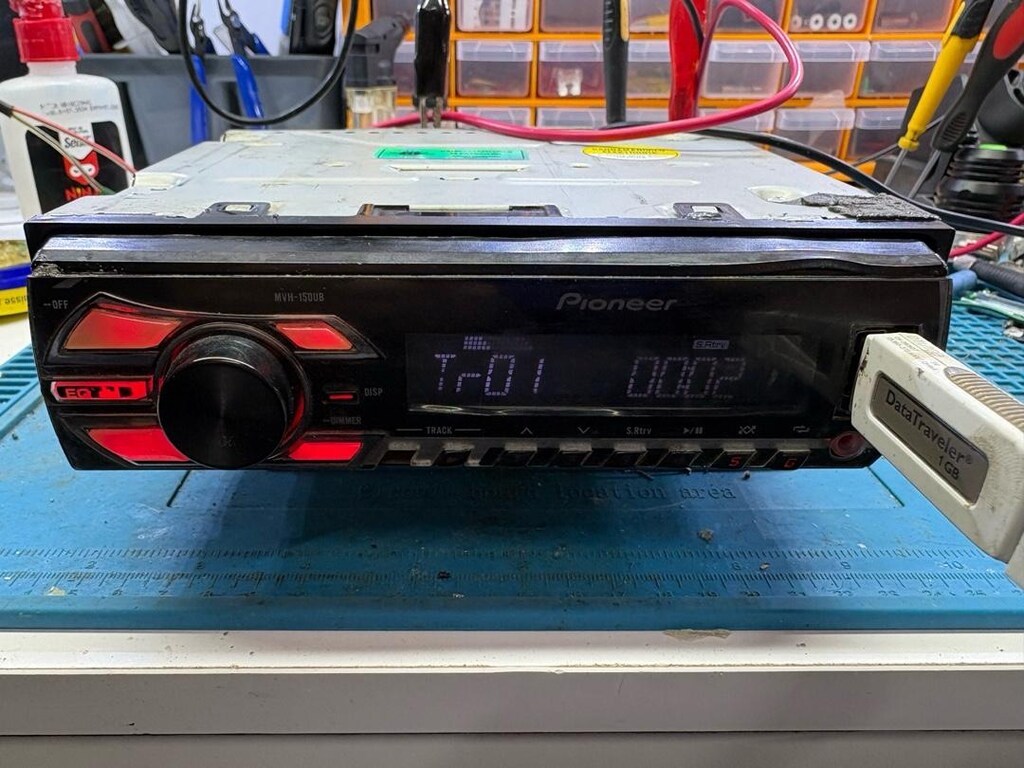 PIONEER MVH BLUETOOTH USB AUX FM TEYP - 3