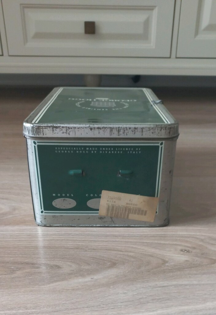 George Hogg Vintage Metal Kutu - 8