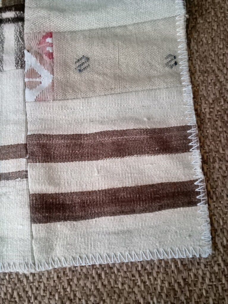 patchwork el işi halı 80x150 - 2