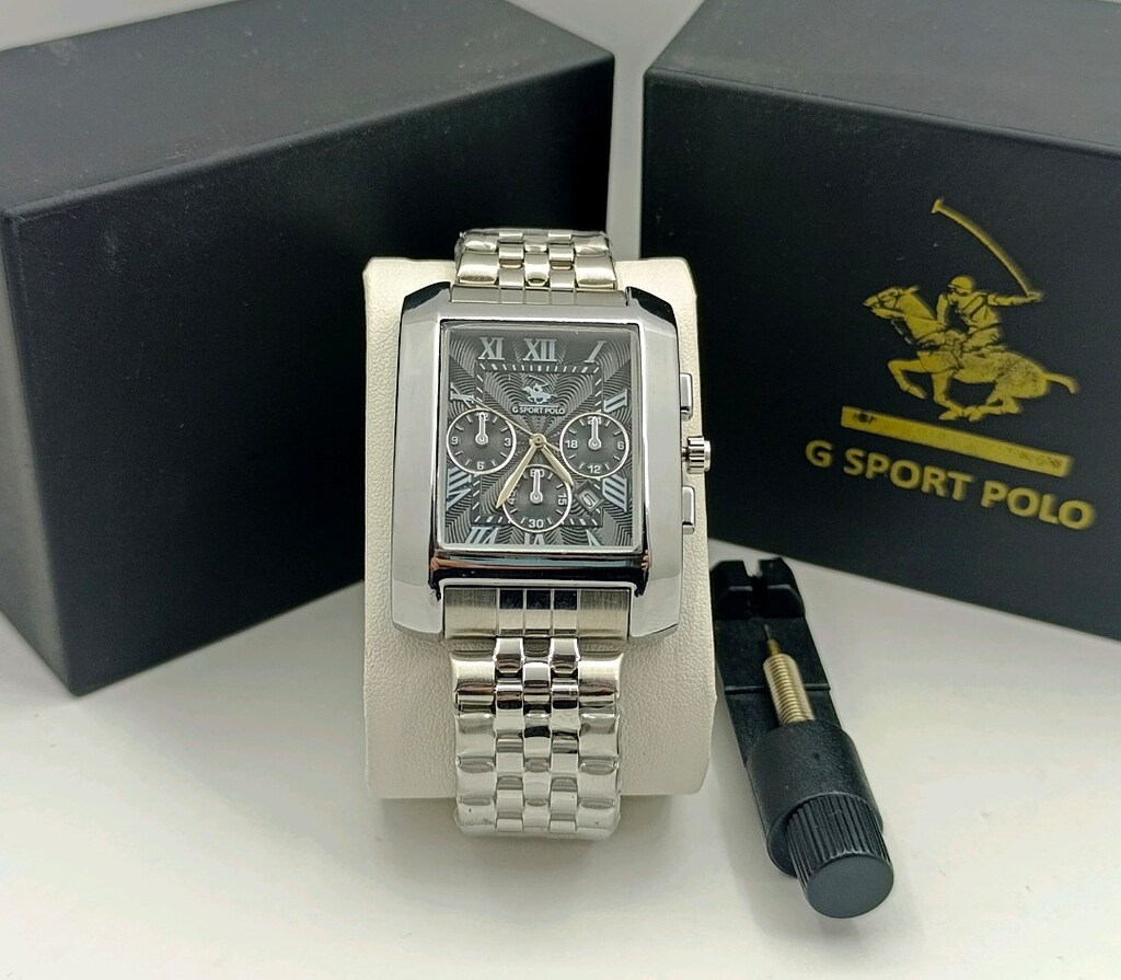 SIFIR KUTUSUNDA,G SPORT POLO (ÇELİK) KOL SAATİ - 8