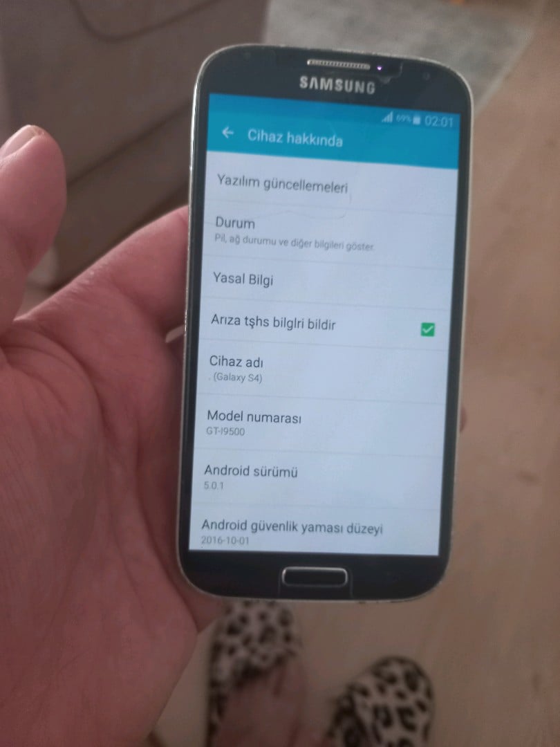 SAMSUNG S4 ( I9500 TURKIYE CIHAZI ) - 3