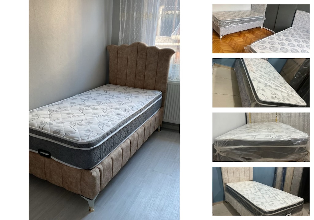 tek kişilik baza başlık yatak nzlgdehlxb - 3