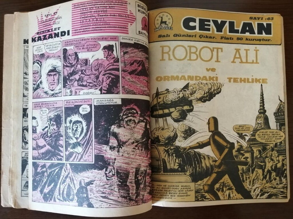 CEYLAN ÇİZGİ ROMAN DERGİSİ - 7