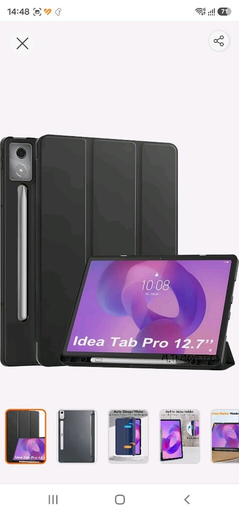 LENOVO İDEA TAB PRO 12.7 INCH KAPAKLI KILIF - 3