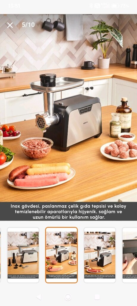 Karaca kıyma makinası - 2