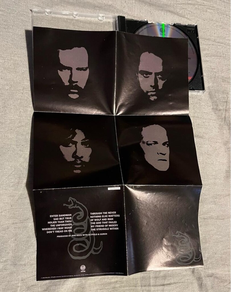 Metallica - Black Album Cd - 3