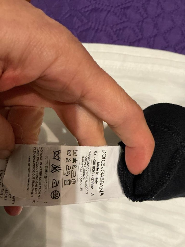 DOLGE GABBANA SİYAH TİŞÖRT - 5