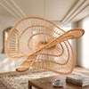 RİVA Rattan Avize 60-65 cm – Sıfır - 7