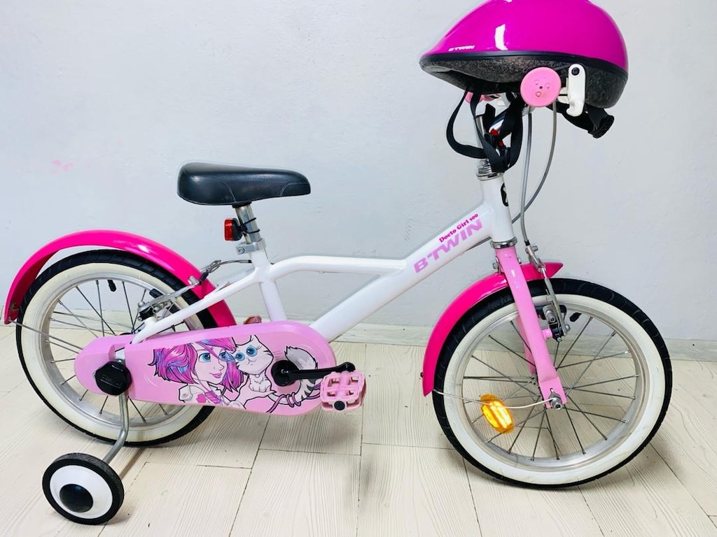 Btwin decathlon 16 jant kız çocuk bisikleti