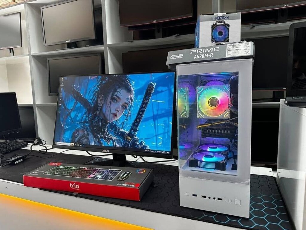 ASUS 27"165 HZ EKRAN AMD RYZEN5-5600 16 RAM MSI 1660 SUPER EKR.KAR - 2