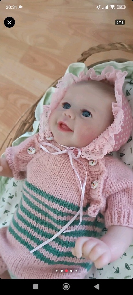 GERÇEKÇİ REBORN BEBEK OYUNCAK BEBEK SİLİKON BEBEK - 4
