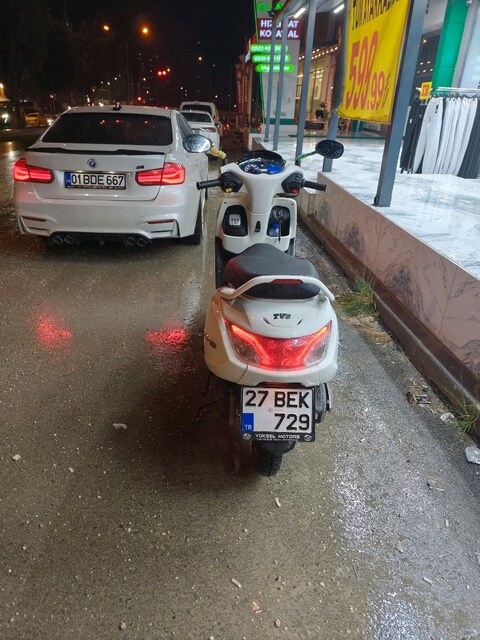 Tvs Jüpiter düşük km