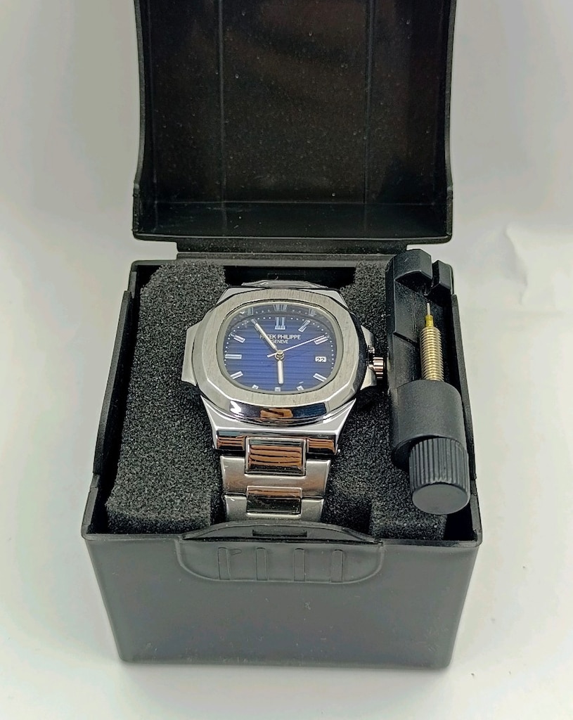 SIFIR KUTUSUNDA,PATEK PHİLİPPE (ÇELİK) KOL SAATİ - 7