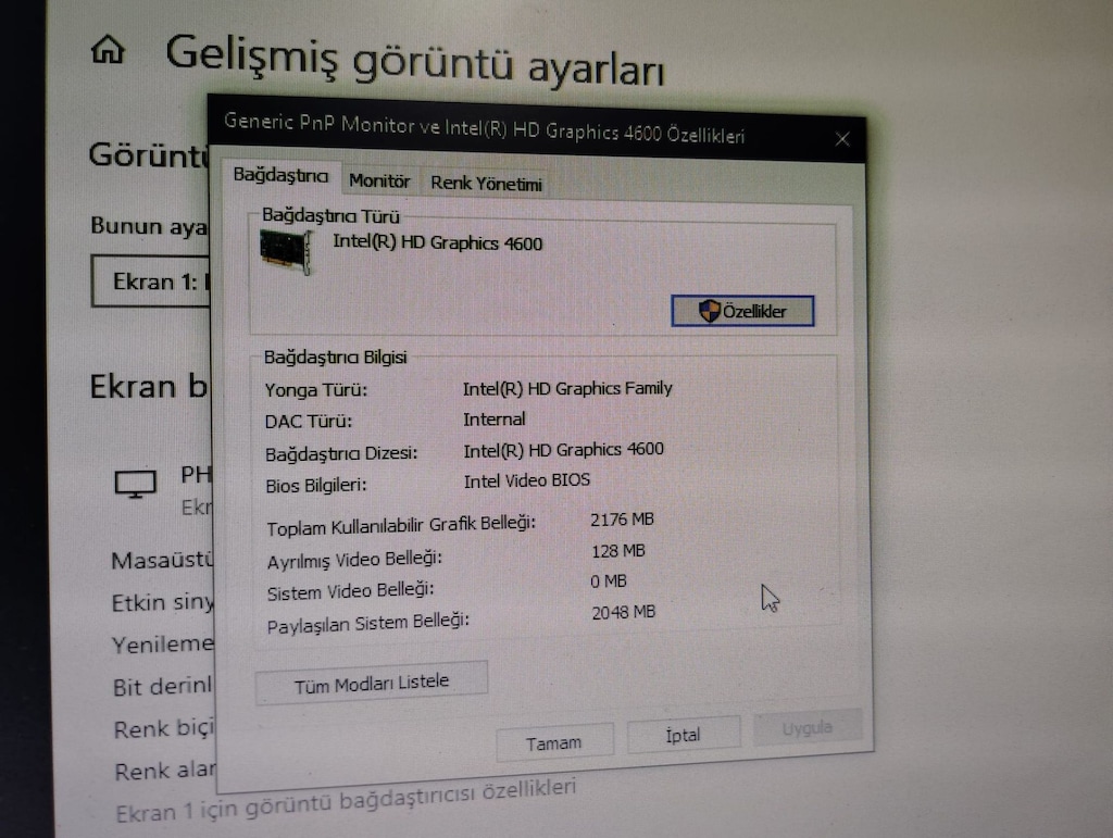 i5 4460 8GB RAM 500GBHDD 20 inç Monitör Full Takım bilgisayar - 5