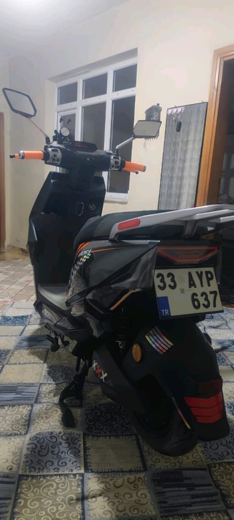 Arora zr7 modifiyeli 2024 elektrikli şarjlı motosiklet - 8