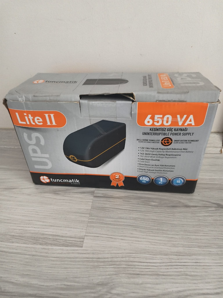 Tuncmatik Lite II 650VA UPS - 15