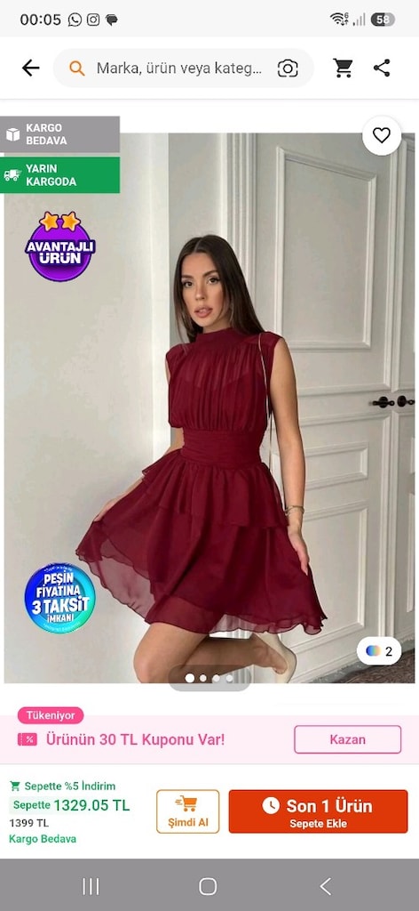 mezuniyet düğün nişan abiye tül elbise - 4