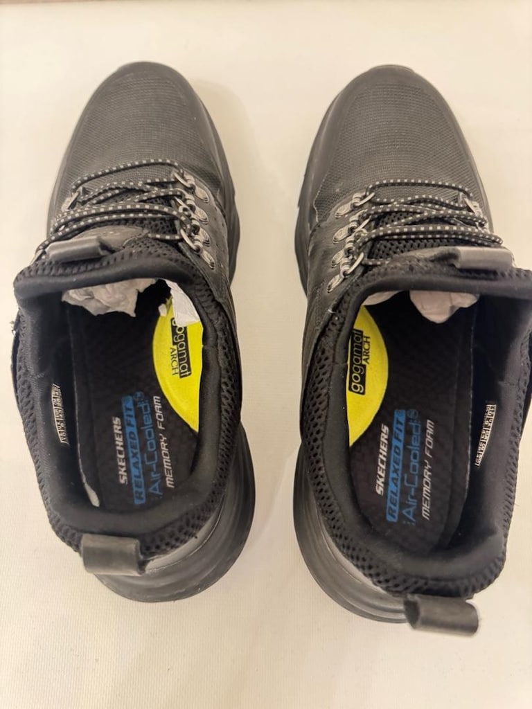 Skechers Siyah Bağcıklı Spor Ayakkabı - 5