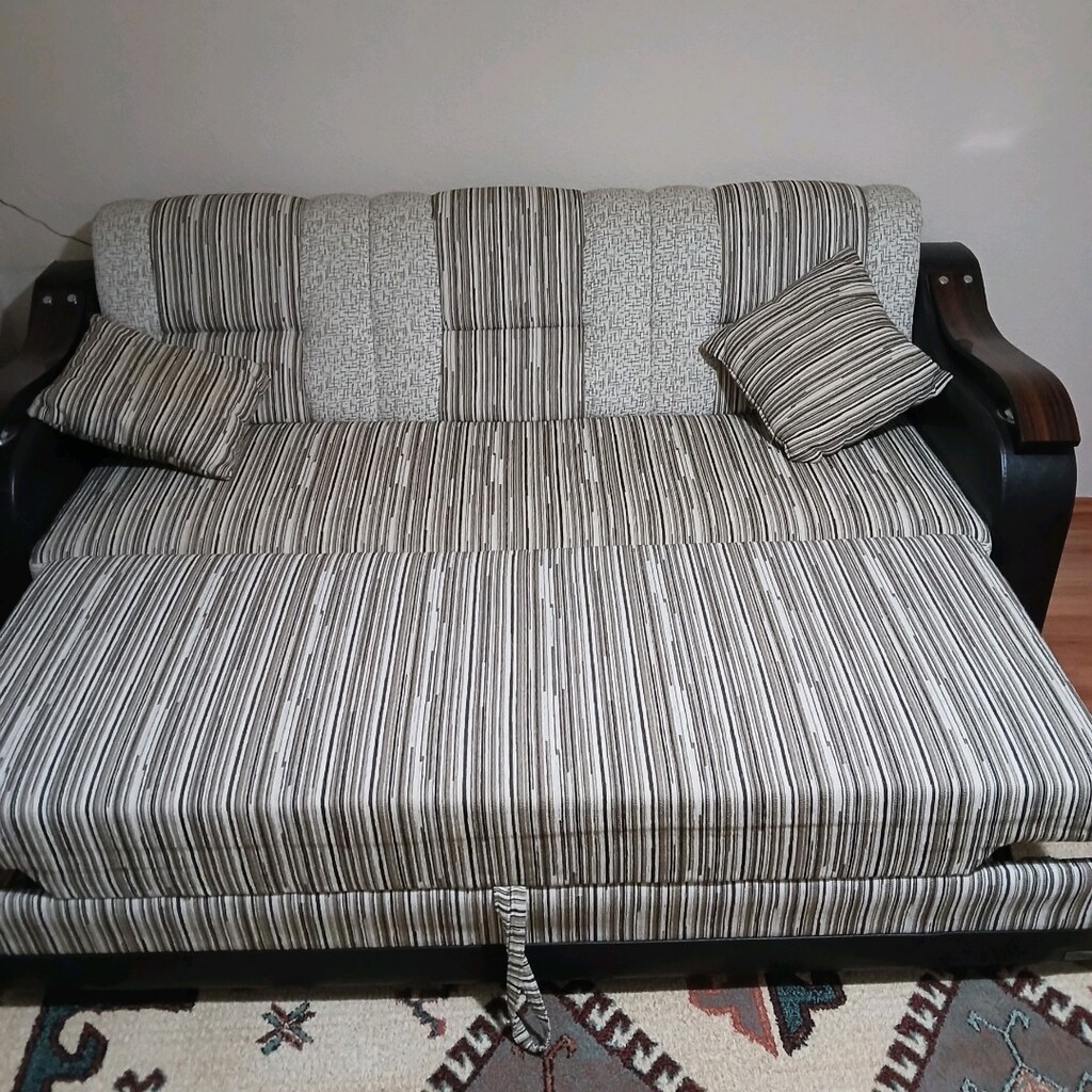 Koltuk takım iki 3 lü çekyat kanape yatak ola alt baza 2 tekli koktuk - 5