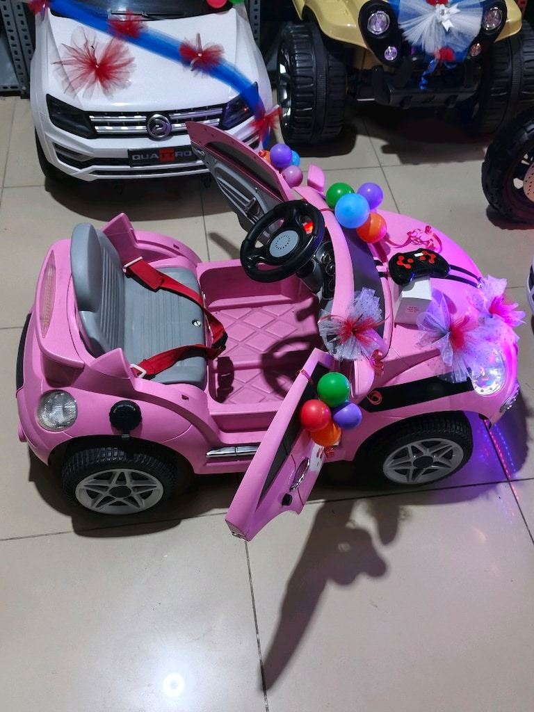 (AnkaCar çocuk oto galeri) 3 İLERİ 2 MOTOR KUMANDALI AKÜLÜ ARABA - 4