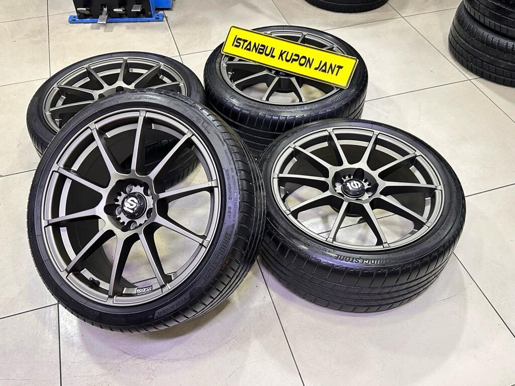18 inç SIFIR !! 5x105 OPEL J KASA CRUZE JANT LASTİK 225/40/18 BRISTONE - 10