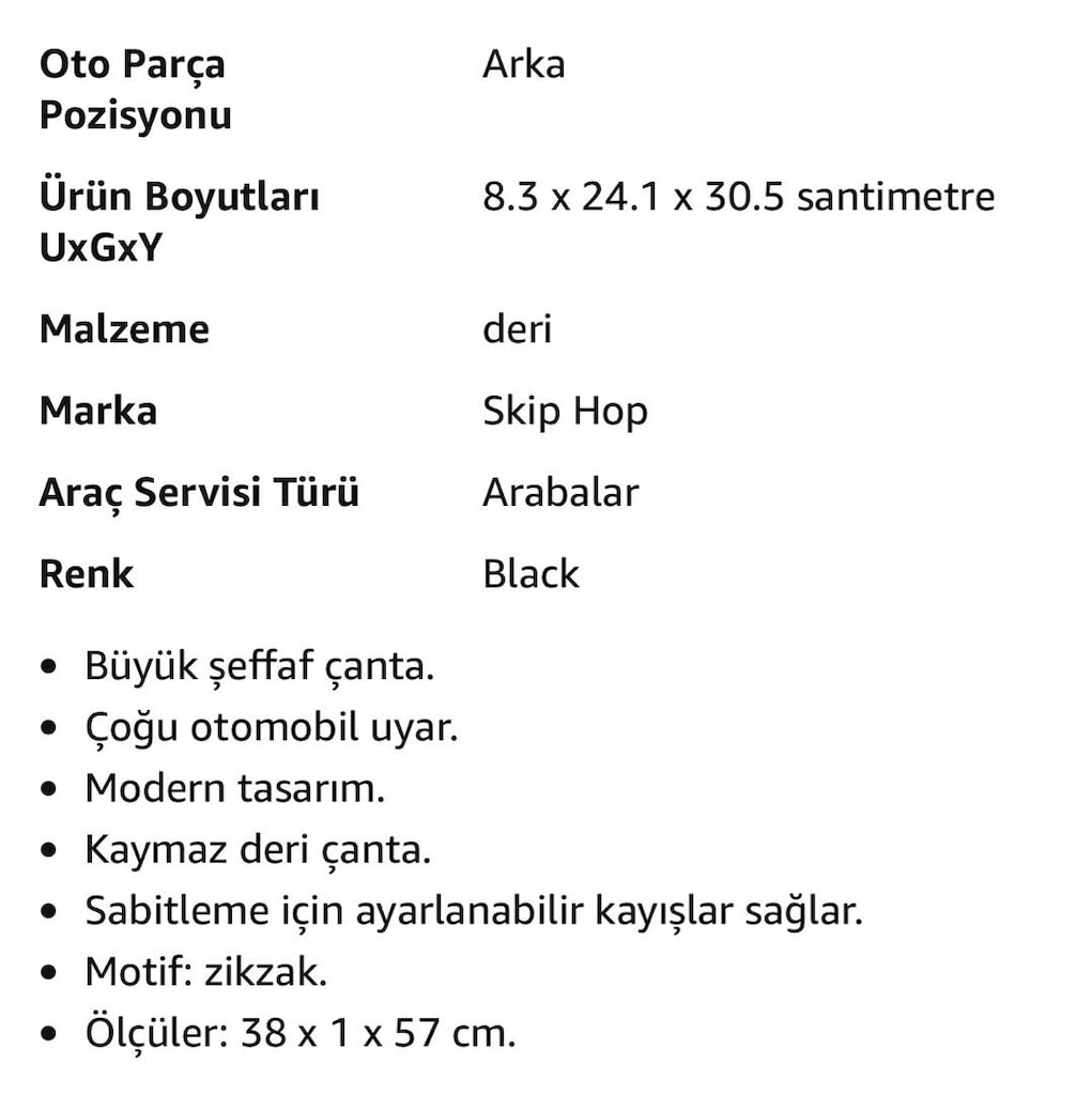 Skip Hop Oto Koltuğu Aynası - 7