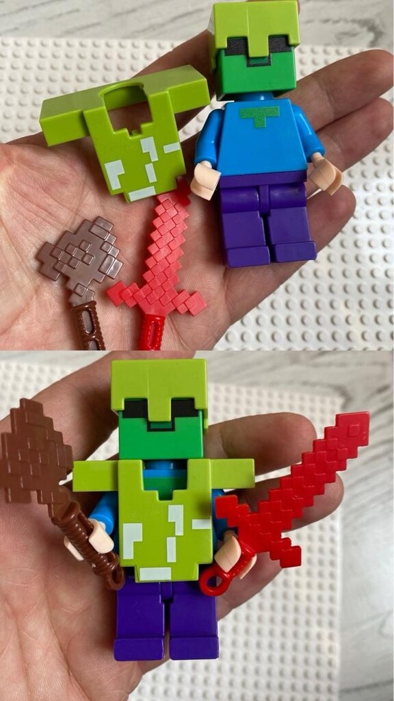 Lego Duplo Uyumlu Minecraft Figürleri - 3