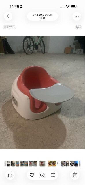bumbo portatif mama sandalyesi