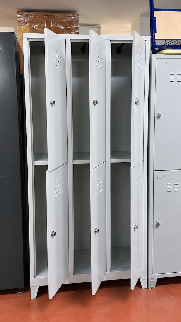 KLAS OFİS PENDİK 6'LI METAL SOYUNMA DOLABI İKİNCİ EL - 3