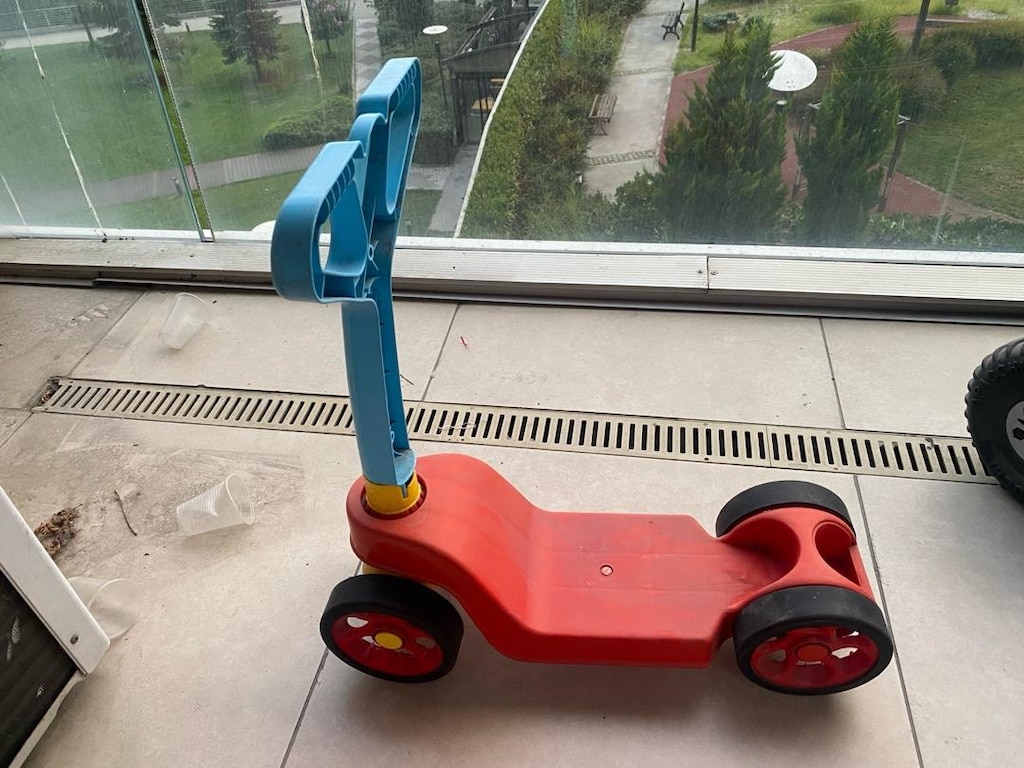 1-3 Yaş İkili Oyuncak Seti! Scooter + Pedallı İlk Bisikletim / Motor - 2