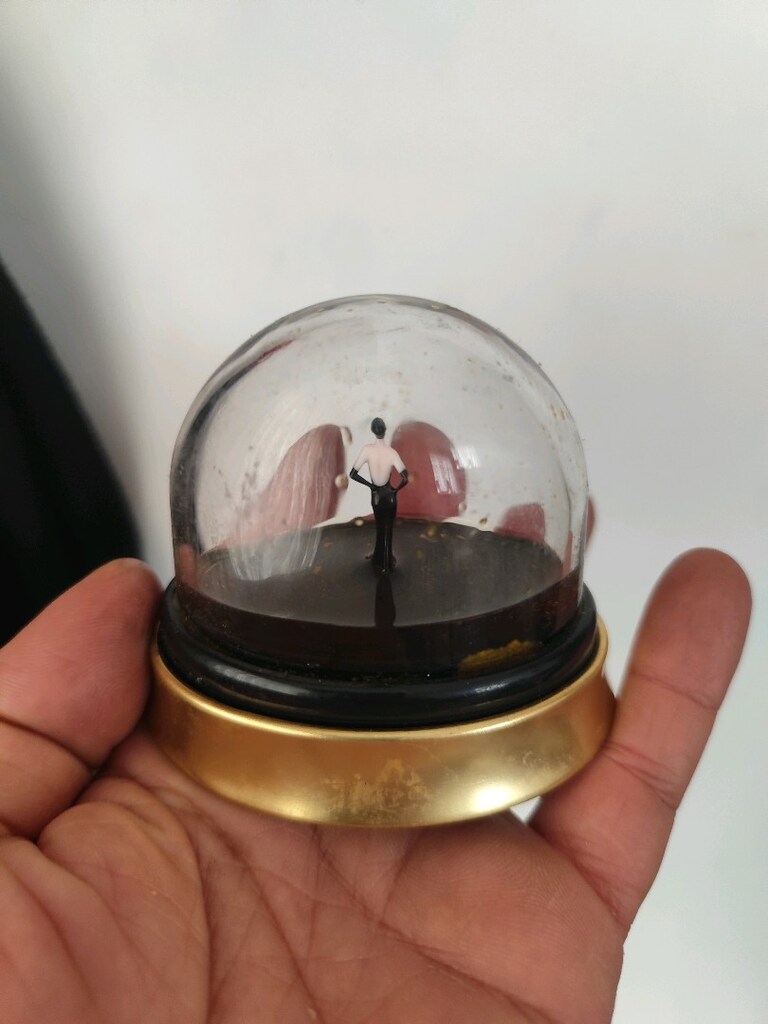 Jean Paul Gaultier FRAGILE Dome parfüm şişesi koleksiyonluk - 3