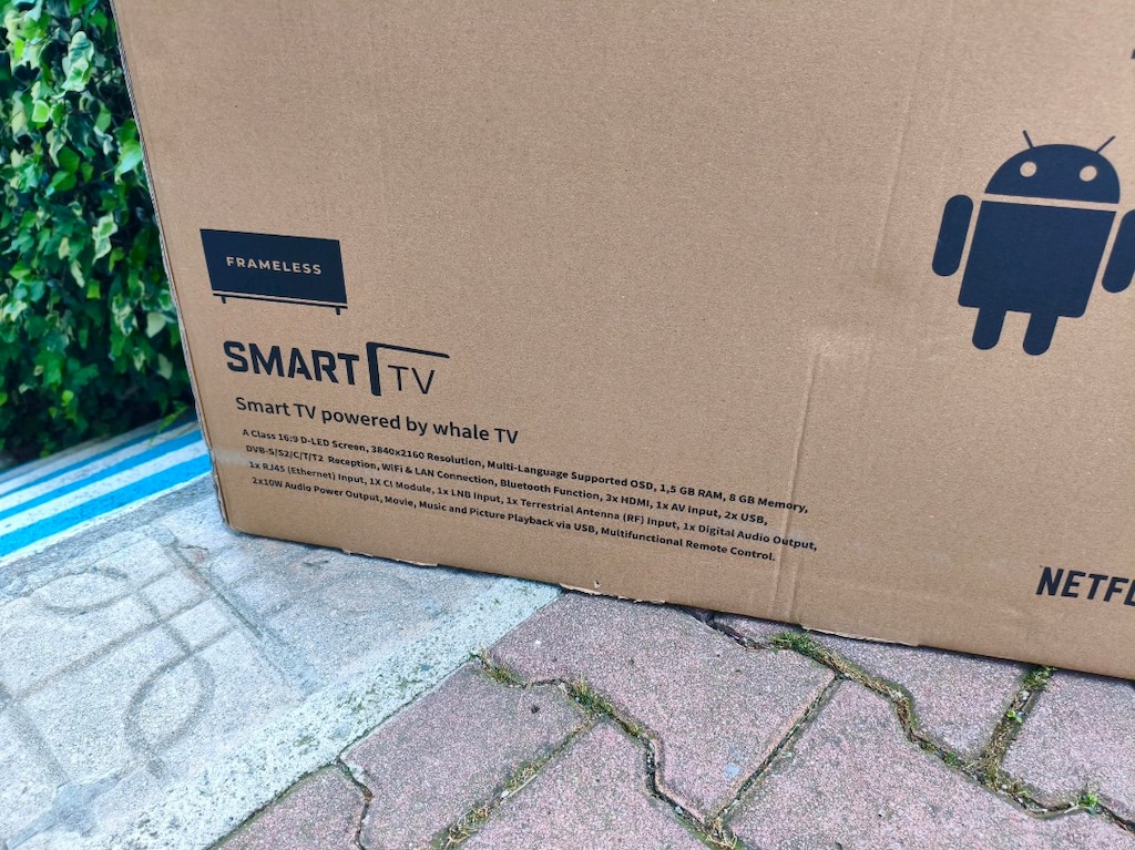 sıfır açılmamş ambalajında 2 yıl garantili nordmende 55 inç android TV - 8