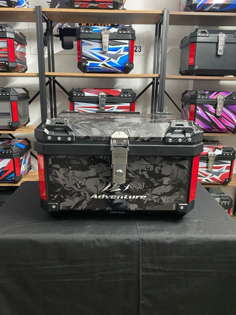 REXX 45 LİTRE ABS MOTOSİKLET ARKA ÇANTALAR ADVENTURE - 8