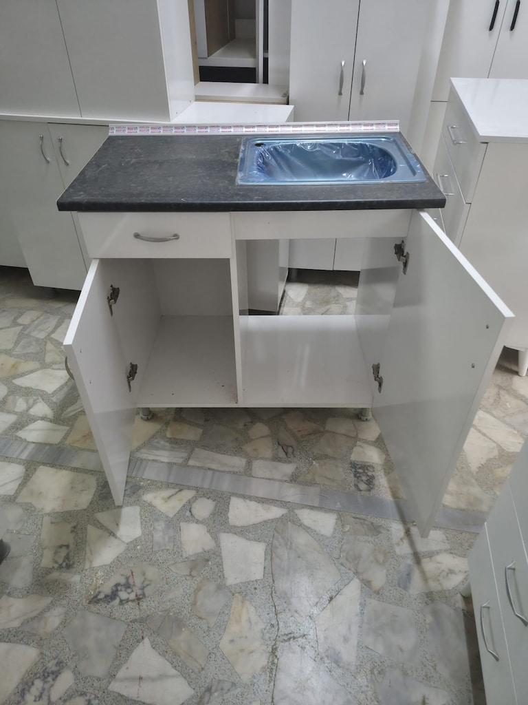 MUTFAK DOLABI & KARAVAN MUTFAK DOLABI & OFİS DOLABI 96 CM ENİNDE - 8