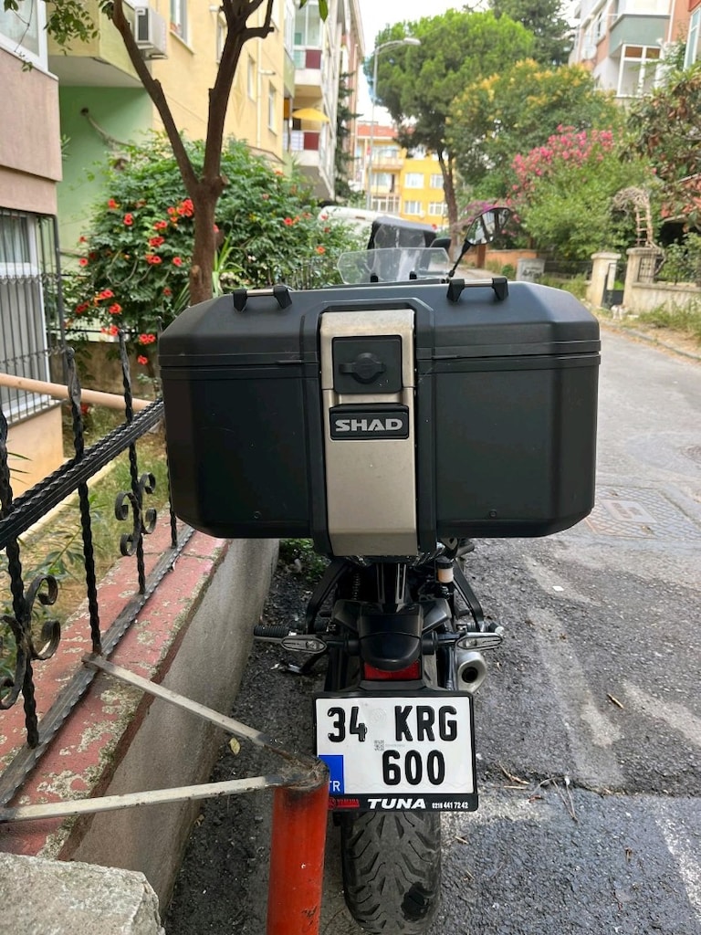 Çok Temiz Aluminyum Shad TR48 Arka Çanta +Çanta Alt Tabla