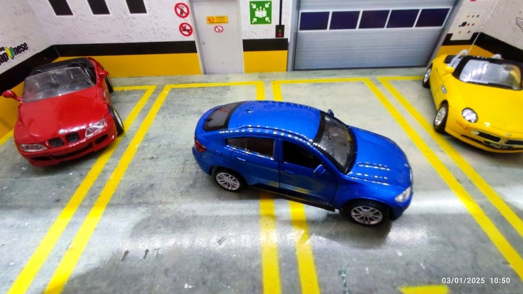BMW X6 SUV modeli metal diecast oyuncak araba - 6