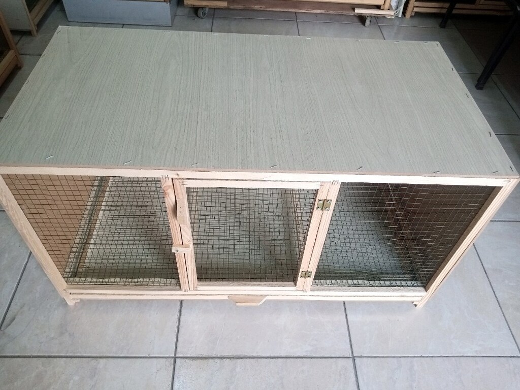 alt ızgaralı çekmeceli salma kafes kümes - 3