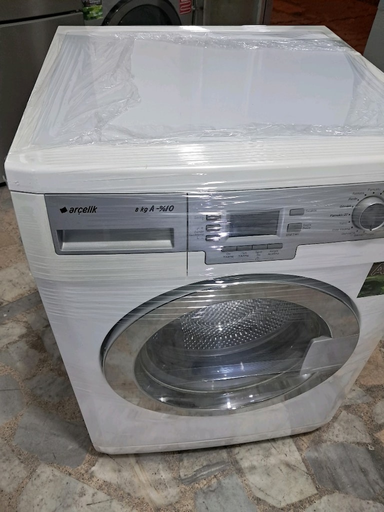 sıfır gibi arcelik 8kloluk camaşır makinesi 8.500tl - 11